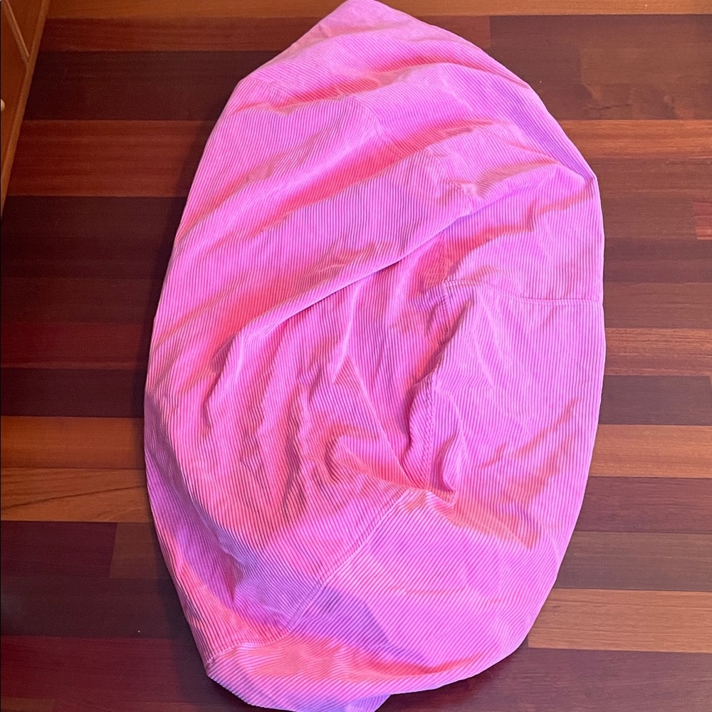 Cozy Pink Bean Bag Chair Cover